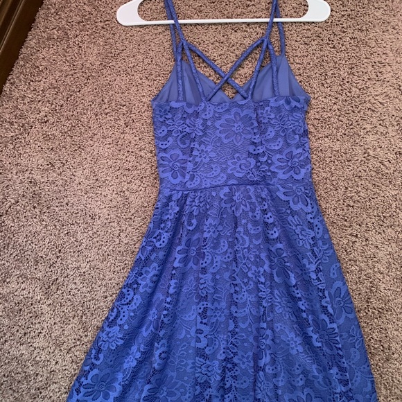 BCX Lace Purple Dress Size Small - Picture 2 of 2